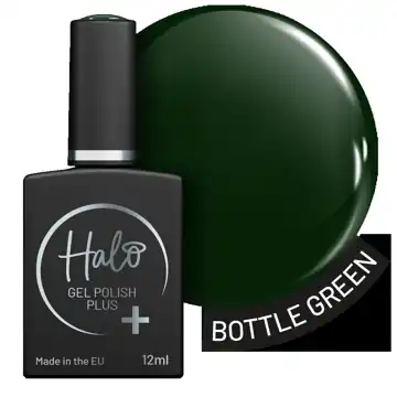 Halo Gel Polish Plus 12ml (Bottle Green)