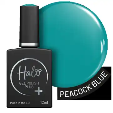 Halo Gel Polish Plus 12ml (Peacock Blue)