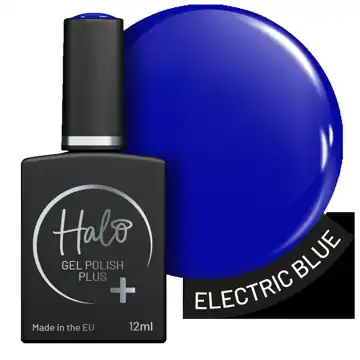 Halo Gel Polish Plus 12ml (Electric Blue)