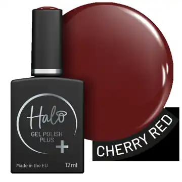 Halo Gel Polish Plus 12ml (Cherry Red)