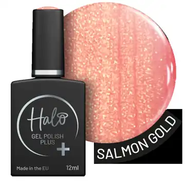 Halo Gel Polish Plus 12ml (Salmon Gold)