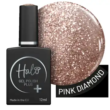Halo Gel Polish Plus 12ml (Pink Diamond)