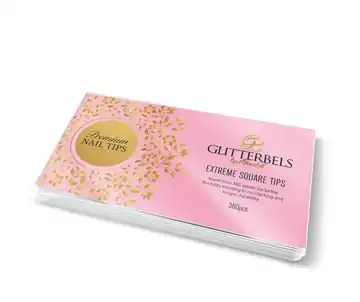 Glitterbels Extreme Square Nail Tips