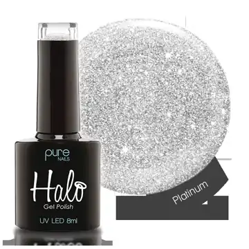 Halo Gel Polish Platinum (8ml)