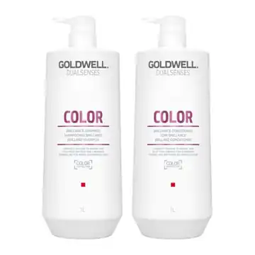 Goldwell DualSenses Color Brilliance Shampoo & Conditioner Duo Bundle (2 x 1000ml)