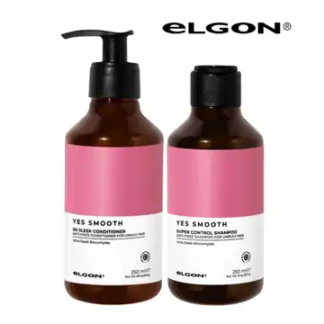 Elgon Yes Smooth Shampoo & Conditioner 250ml Duo
