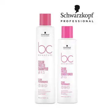 Schwarzkopf Professional BC Bonacure Clean pH 4.5 Colour Freeze Sulphate-Free Shampoo (250ml) & Colour Freeze Conditioner (200ml) Duo