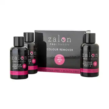 Zalon Pro London Colour Remover Single Application Kit (3 X