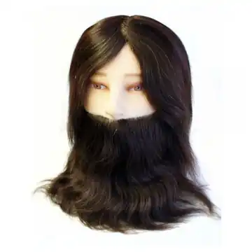 Hairtools Male Training Head with Beard