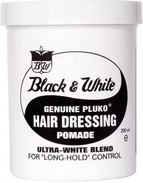 Black & White Hairdressing Pomade