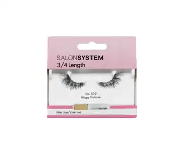 Salon System Strip Lash 130 (3/4 Length)