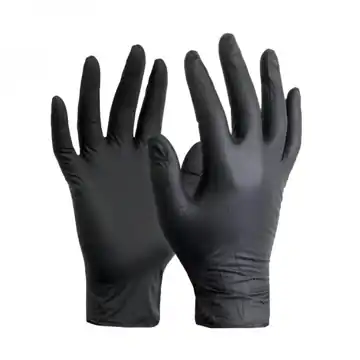 Black Nitrile Gloves (100 pack)
