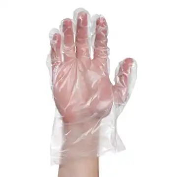 Disposable Poly Gloves Pk 100